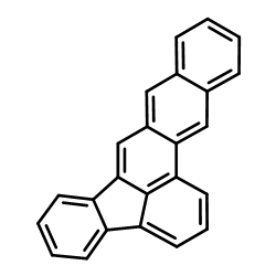 Indeno[1,2,3-de]tetraphene Structure