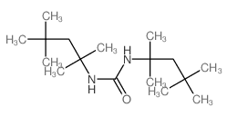 Urea,N,N'-bis(1,1,3,3-tetramethylbutyl)- Structure