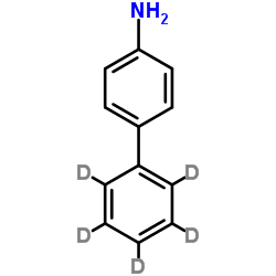 4-Aminobiphenyl-2’,3’,4’,5’,6’-d5 Structure