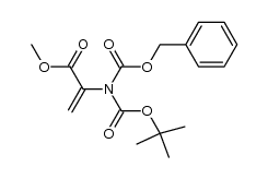 Z-ΔAla(N-Boc)-OMe结构式