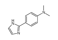 [4-(1H-IMIDAZOL-2-YL)-PHENYL]-DIMETHYL-AMINE结构式