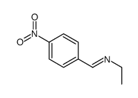 N-ethyl-1-(4-nitrophenyl)methanimine结构式