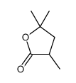 3,5,5-trimethyloxolan-2-one结构式