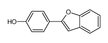 4-(benzofuran-2-yl)phenol结构式