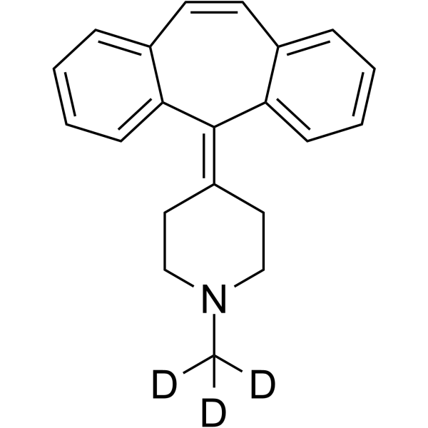 Cyproheptadine-d3结构式