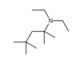 N,N-DIETHYL-TERT-OCTYLAMINE, Structure