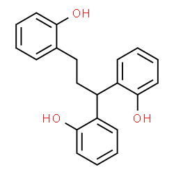 (1-propanyl-3-ylidene)triphenol Structure