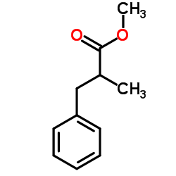 2-甲基-3-苯基丙酸甲酯结构式