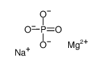 Magnesium sodium phosphate (1:1:1) Structure
