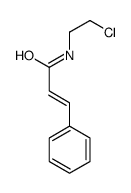 N-(2-Chloroethyl)-3-phenylpropenamide结构式