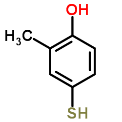 4-羟基-3-甲基苯硫酚结构式