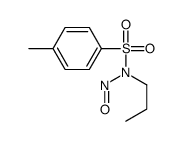 N-丙基-N-亚硝基对甲苯磺酰胺结构式