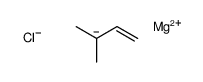 magnesium,2-methylbut-2-ene,chloride结构式