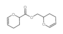 3,4-dihydro-2H-pyran-2-ylmethyl 3,4-dihydro-2H-pyran-2-carboxylate结构式