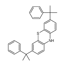 3,7-bis(1-methyl-1-phenylethyl)-10H-phenothiazine Structure