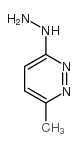 3-Hydrazino-6-methylpyridazine Structure