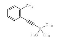 2-[(三甲基甲硅烷基)乙炔基]甲苯结构式