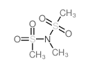 N-methyl-N-methylsulfonyl-methanesulfonamide Structure