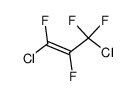 1,3-dichloro-1,2,3,3-tetrafluoro-propene结构式