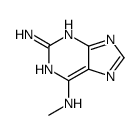 6-N-methyl-7H-purine-2,6-diamine Structure