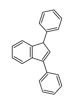 1H-Indene, 1,3-diphenyl-结构式