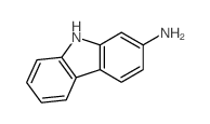 9H-咔唑-2-胺结构式