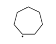 cycloheptyl radical结构式