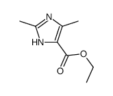 (9ci)-2,5-二甲基-1H-咪唑-4-羧酸乙酯结构式