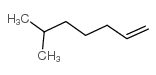 6-methyl-1-heptene Structure
