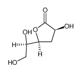3-Deoxy-D-arabino-hexonic acid 1,4-lactone结构式