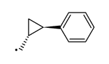 trans-(2-phenylcyclopropyl)carbinyl radical结构式