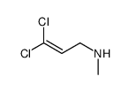 3,3-dichloro-N-methylprop-2-en-1-amine结构式