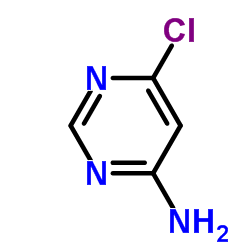 4-氨基-6-氯嘧啶结构式
