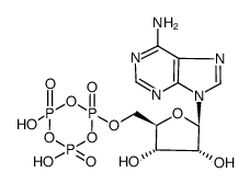 cyclic adenosine-5'-trimetaphosphate结构式