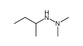 2-sec-Butyl-1,1-dimethylhydrazine Structure