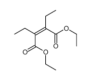 diethyl 2,3-diethyl-2-butenedioate Structure