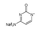 sodium salt of cytosine Structure