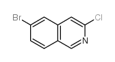 6-溴-3-氯异喹啉结构式