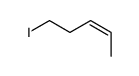 5-iodopent-2-ene结构式