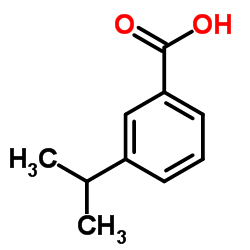 3-Isopropylbenzoic acid Structure