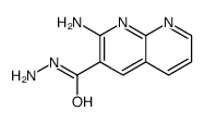 2-amino-1,8-naphthyridine-3-carbohydrazide Structure