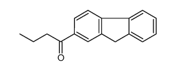 1-(9H-fluoren-2-yl)butan-1-one结构式