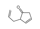 2-prop-2-enylcyclopent-3-en-1-one结构式