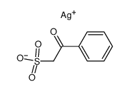 Silver; 2-oxo-2-phenyl-ethanesulfonate结构式