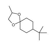 8-(1,1-dimethylethyl)-2-methyl-1,4-dioxaspiro[4.5]decane结构式