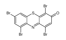 1,4,7,9-tetrabromophenothiazin-3-one结构式