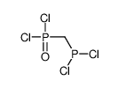 dichloro(dichlorophosphorylmethyl)phosphane结构式