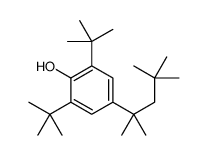 2,6-ditert-butyl-4-(2,4,4-trimethylpentan-2-yl)phenol结构式