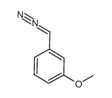 1-(diazomethyl)-3-methoxybenzene结构式