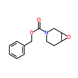 1-CBZ-3,4-环氧哌啶结构式
